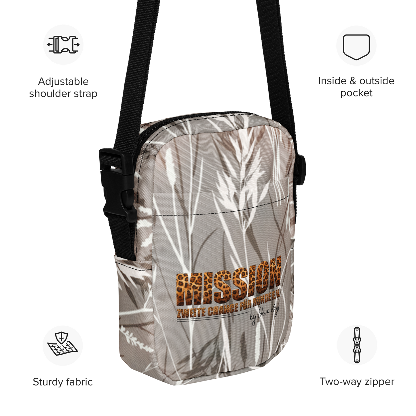 Nützliche Umhängetasche - STYLE EMILIA