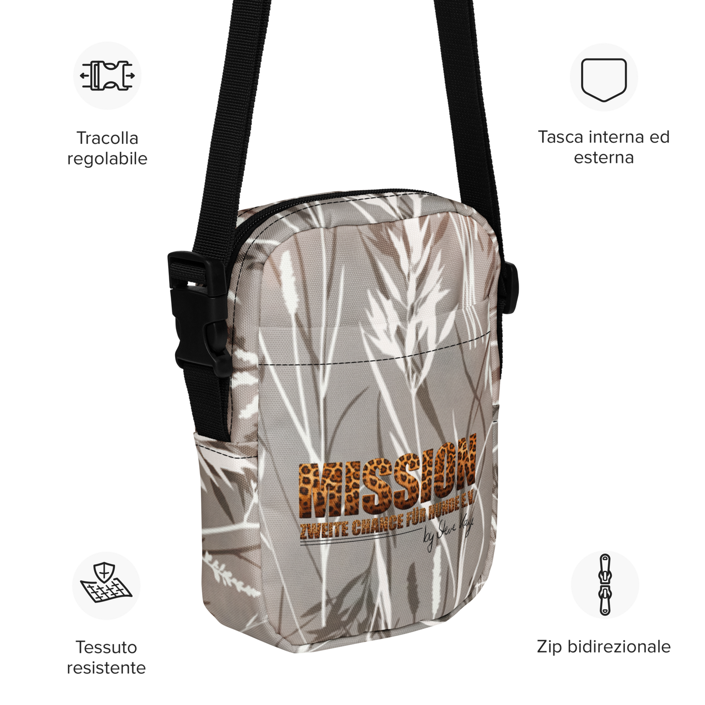 Nützliche Umhängetasche - STYLE EMILIA