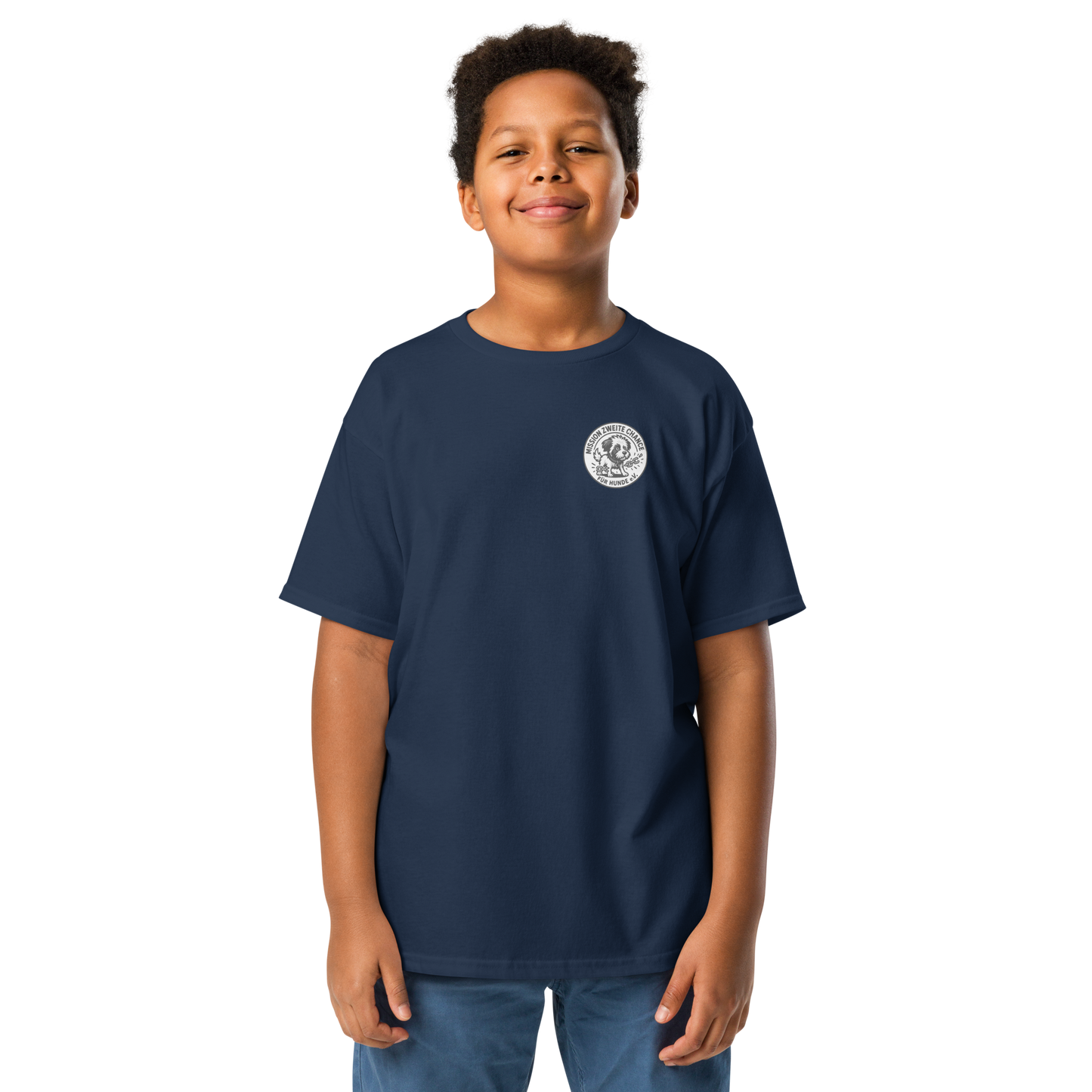 Klassisches T-Shirt für Jugendliche