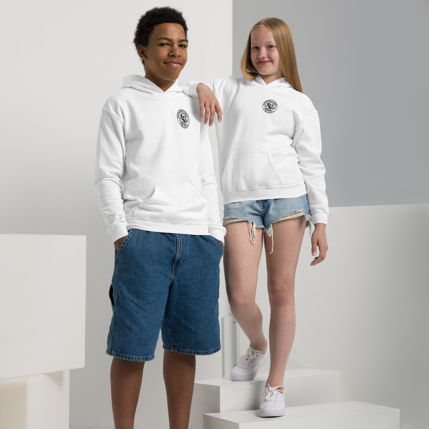 Heavy-Blend Hoodie für Jugendliche